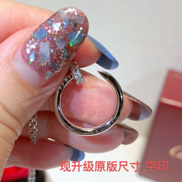 Cartier首飾 卡地亞Juste un Clou釘子項鏈 925純銀  zgk1379